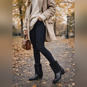 NEW Franco Sarto Leather Boots